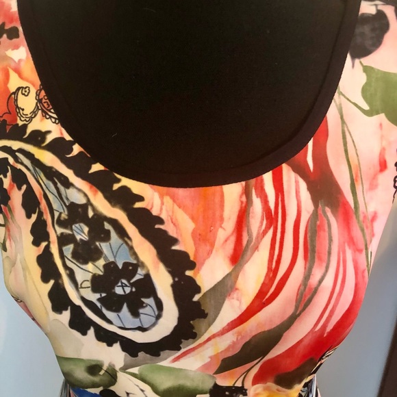 Sleeveless Floral Print Dress - Picture 7 of 10